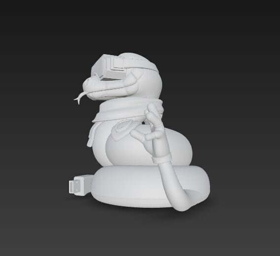 Stylized Cartoon Characters Collection 3D Printable Figurines 3D print model_43