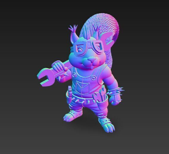 Stylized Cartoon Characters Collection 3D Printable Figurines 3D print model_88