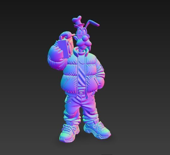 Stylized Cartoon Characters Collection 3D Printable Figurines 3D print model_68