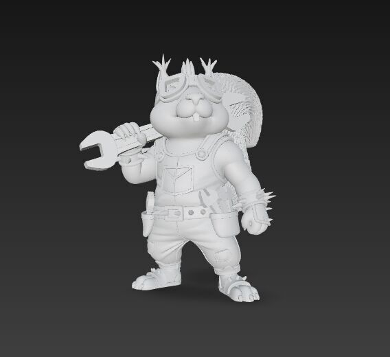 Stylized Cartoon Characters Collection 3D Printable Figurines 3D print model_80