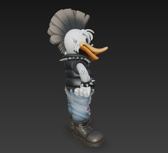 Stylized Cartoon Characters Collection 3D Printable Figurines 3D print model_8