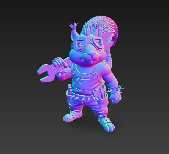 Stylized Cartoon Characters Collection 3D Printable Figurines 3D print model_98