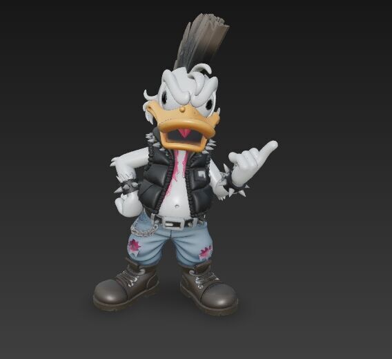 Stylized Cartoon Characters Collection 3D Printable Figurines 3D print model_12