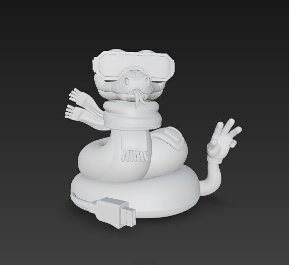 Stylized Cartoon Characters Collection 3D Printable Figurines 3D print model_46