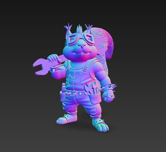 Stylized Cartoon Characters Collection 3D Printable Figurines 3D print model_93