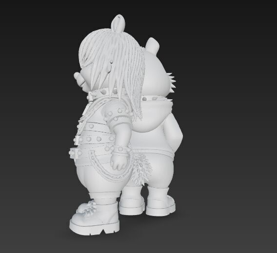 Stylized Cartoon Characters Collection 3D Printable Figurines 3D print model_32