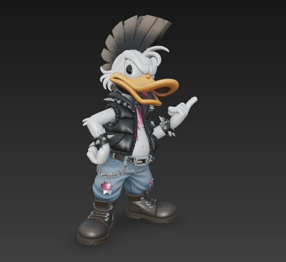 Stylized Cartoon Characters Collection 3D Printable Figurines 3D print model_9