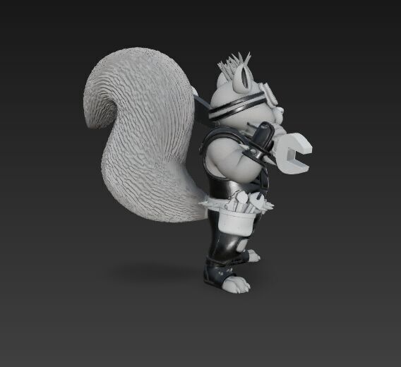 Stylized Cartoon Characters Collection 3D Printable Figurines 3D print model_77