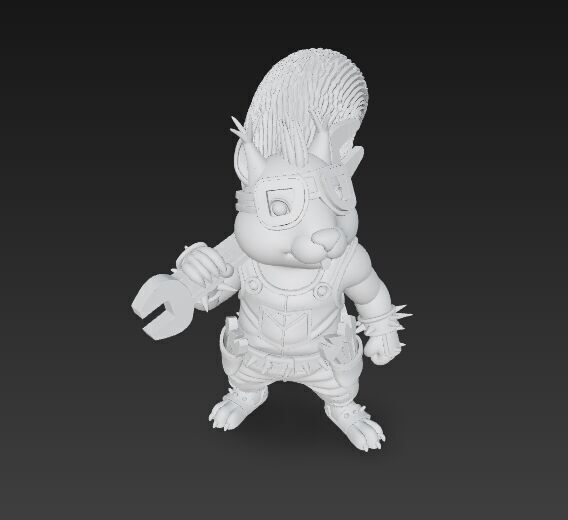 Stylized Cartoon Characters Collection 3D Printable Figurines 3D print model_85