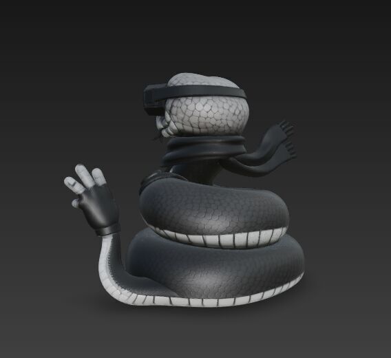 Stylized Cartoon Characters Collection 3D Printable Figurines 3D print model_42