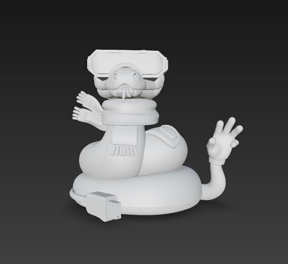 Stylized Cartoon Characters Collection 3D Printable Figurines 3D print model_50