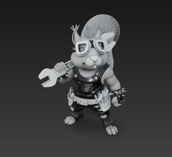 Stylized Cartoon Characters Collection 3D Printable Figurines 3D print model_95