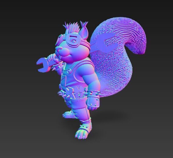 Stylized Cartoon Characters Collection 3D Printable Figurines 3D print model_96