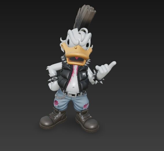 Stylized Cartoon Characters Collection 3D Printable Figurines 3D print model_11