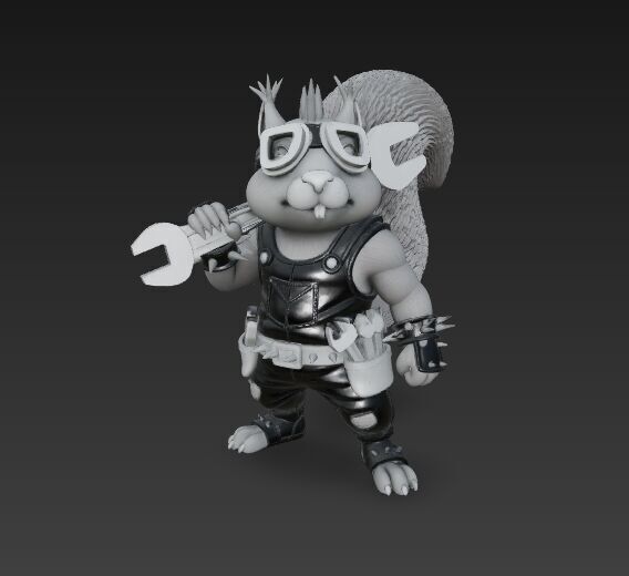 Stylized Cartoon Characters Collection 3D Printable Figurines 3D print model_76