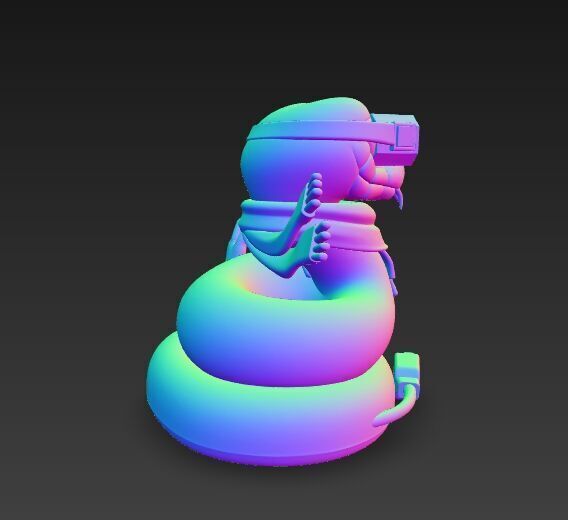 Stylized Cartoon Characters Collection 3D Printable Figurines 3D print model_44