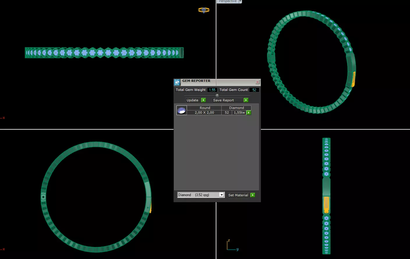 Bracelet Chaumet Bee My Love 3D print model_0