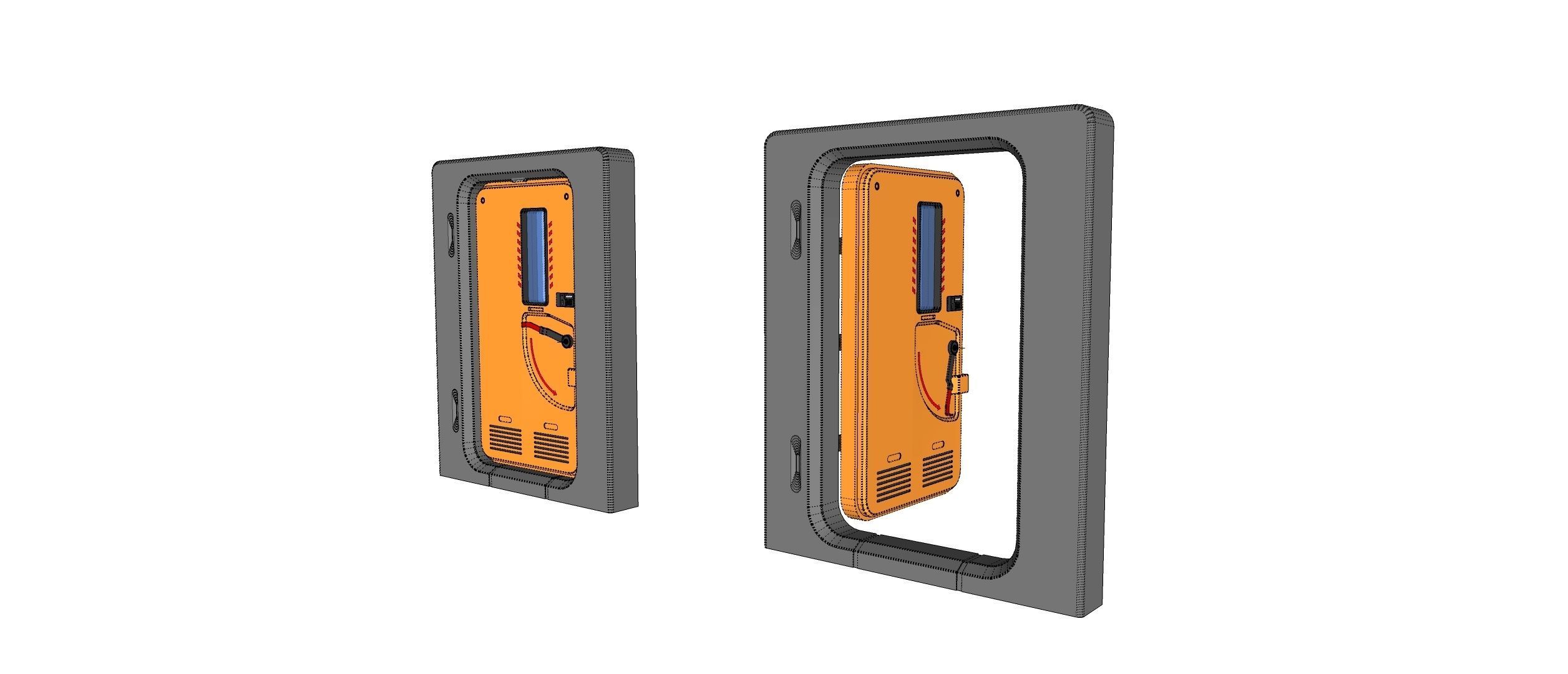 sci fi door 9 3D model_14