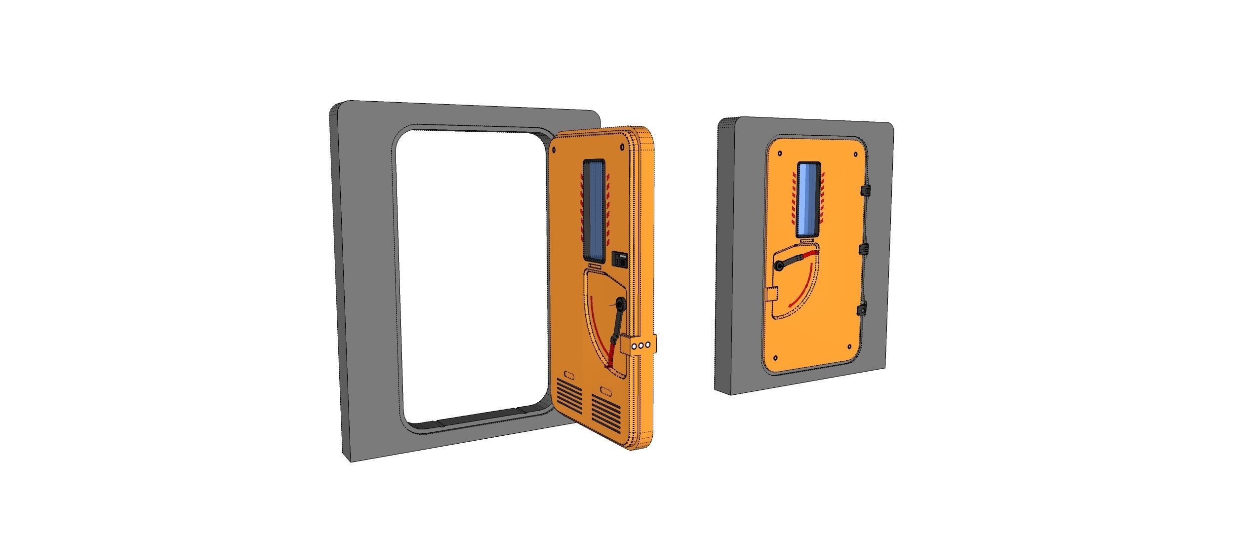 sci fi door 9 3D model_15