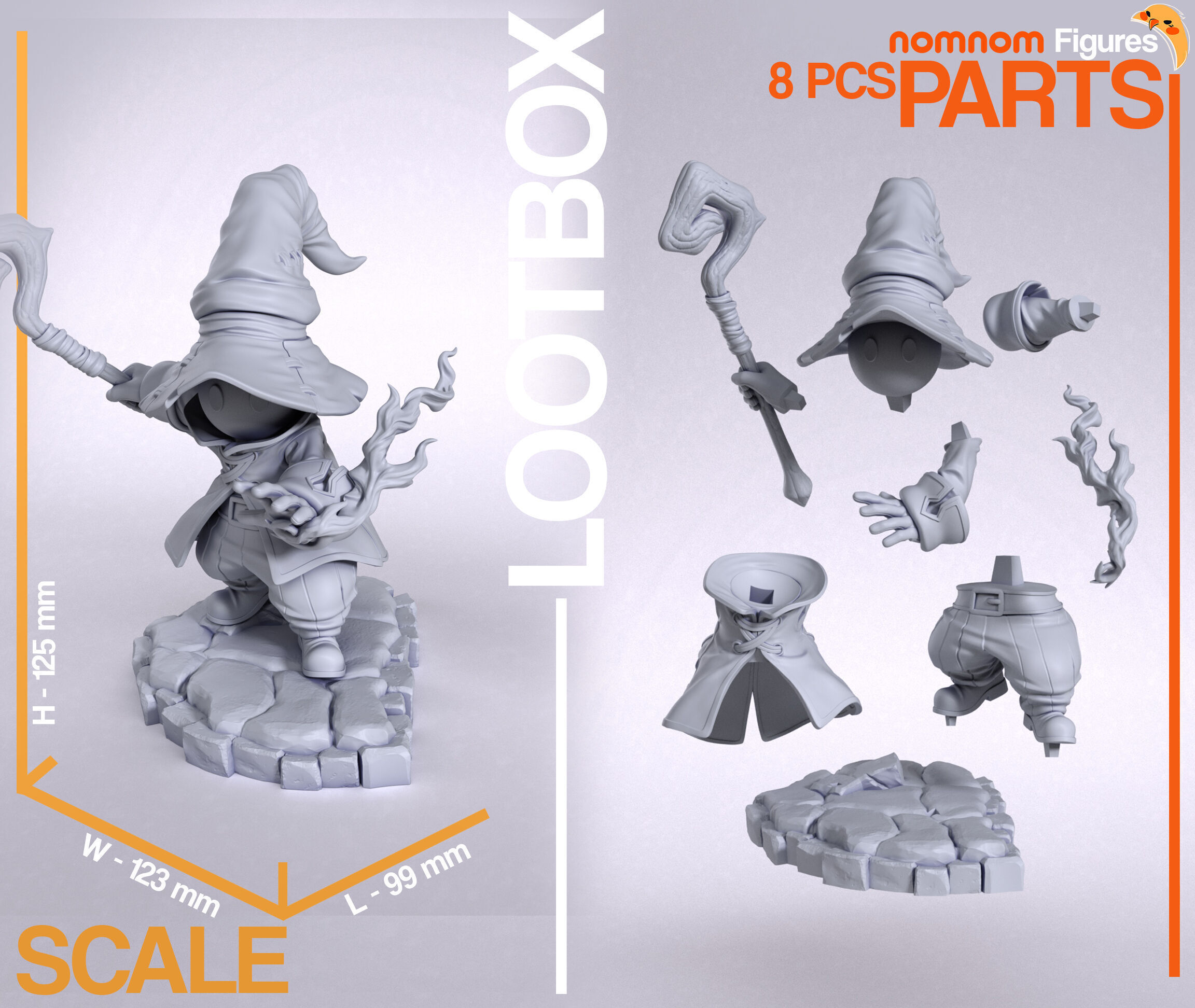 Vivi Ornitier - Final Fantasy IX 3D print model_1