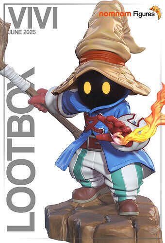 Vivi Ornitier - Final Fantasy IX 3D print model