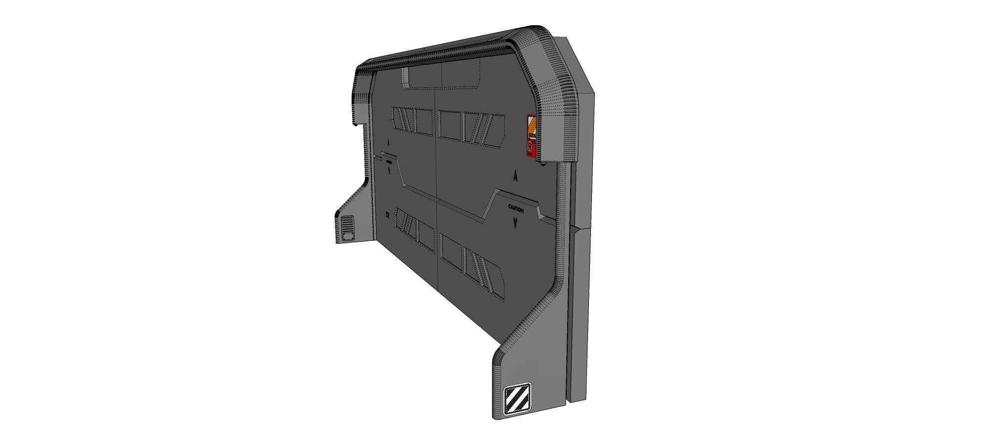 sci fi door 3 3D model_17