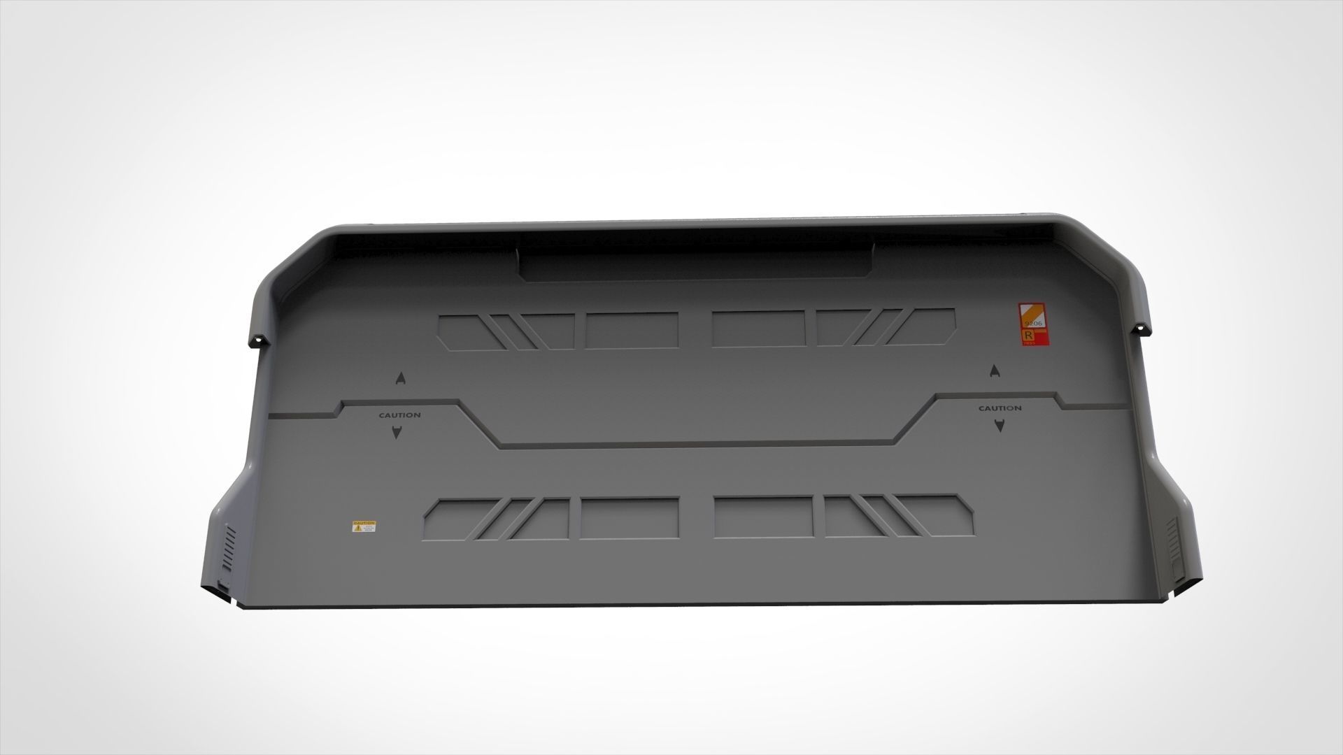 sci fi door 3 3D model_5