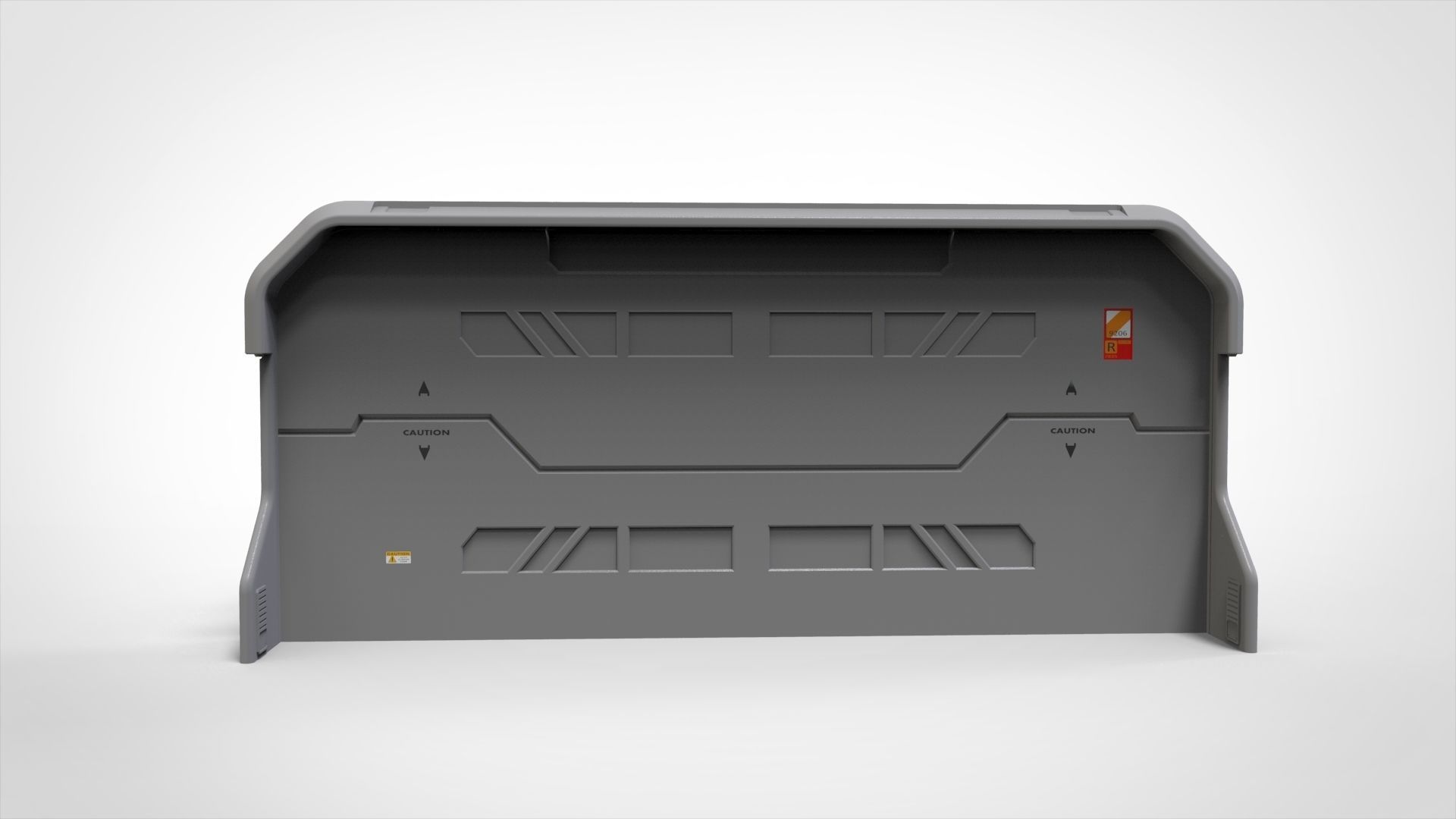 sci fi door 3 3D model_3