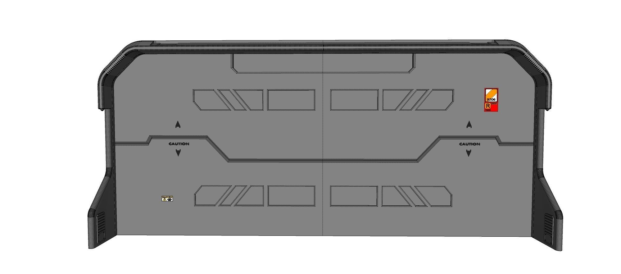 sci fi door 3 3D model_15