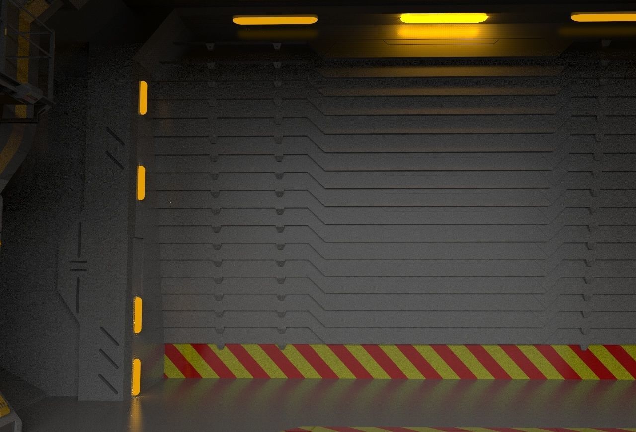 gates for the tunnel 3D model_5