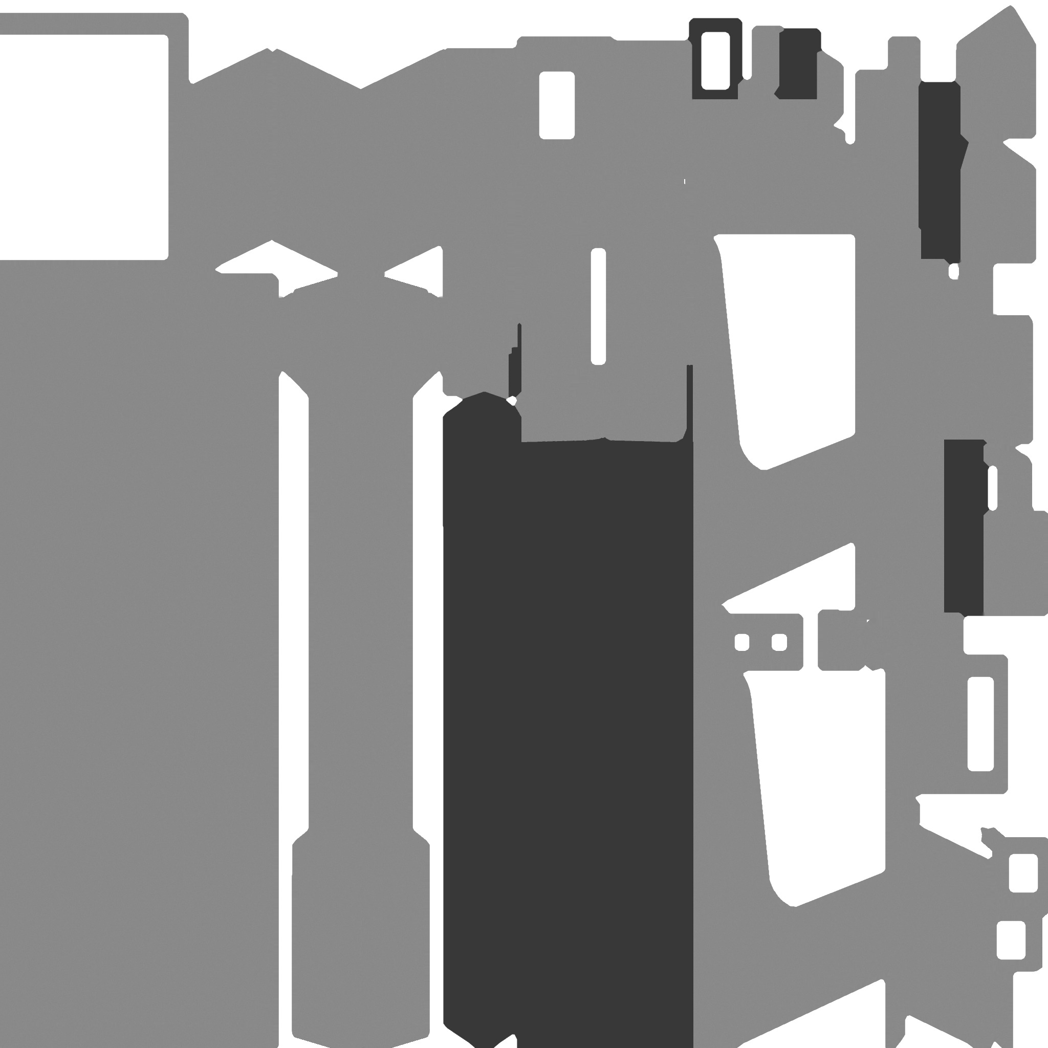 Star Trek Biobed with Scanner Low-poly 3D model_6