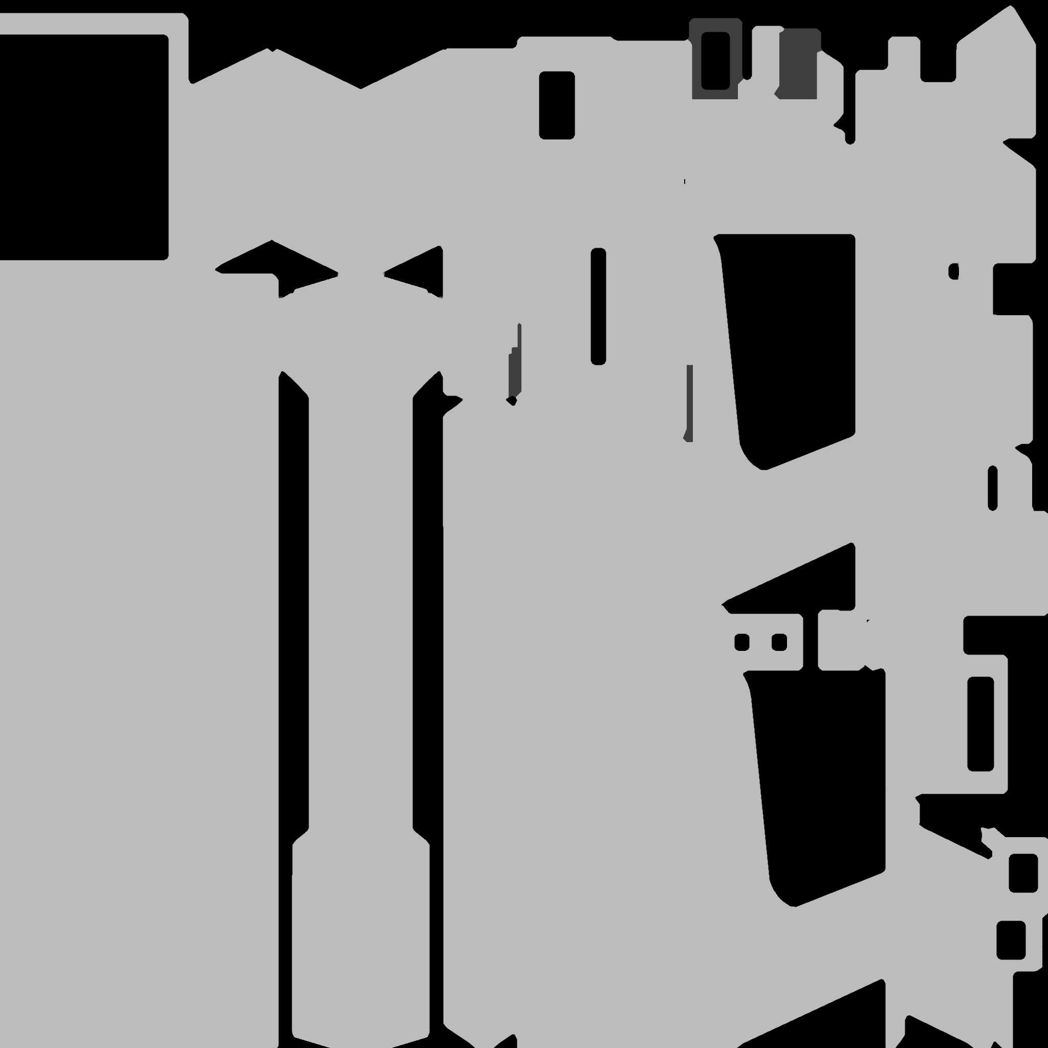 Star Trek Biobed with Scanner Low-poly 3D model_9