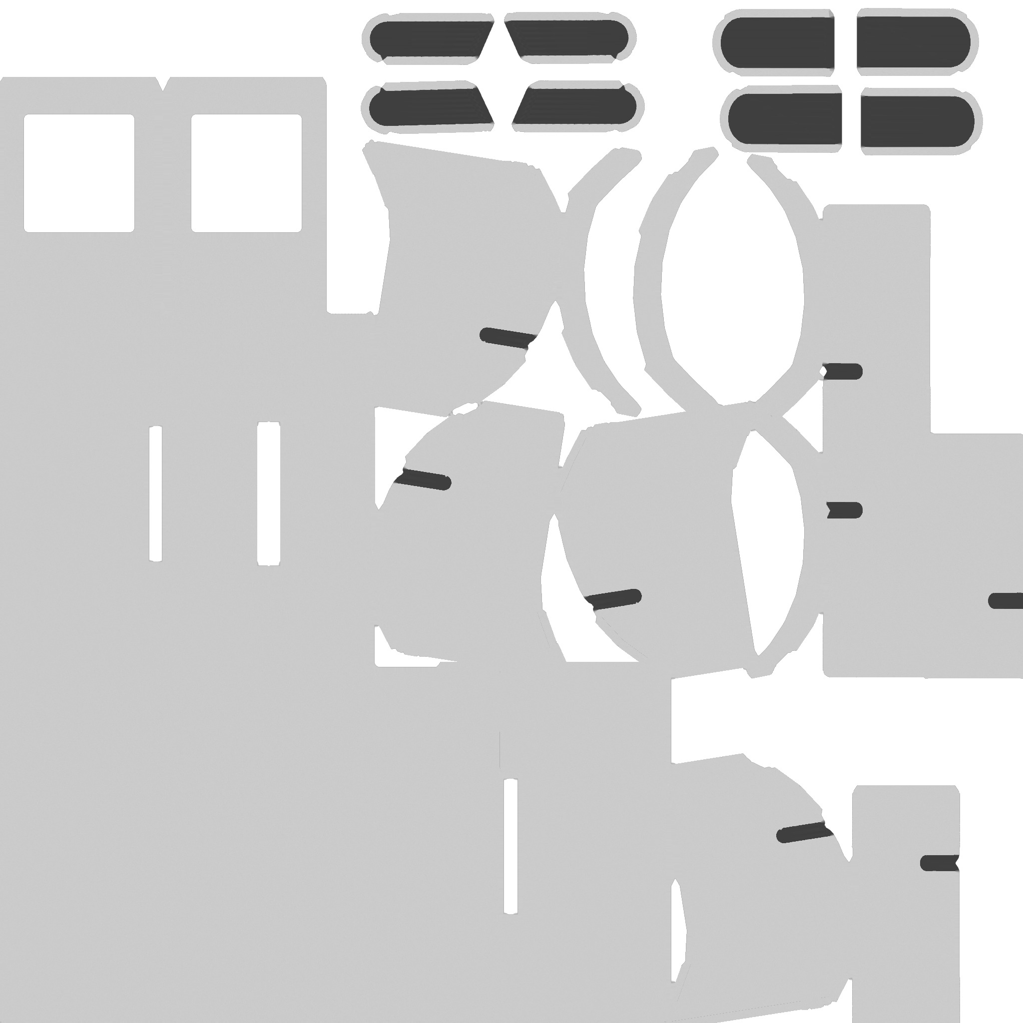 Star Trek Biobed with Scanner Low-poly 3D model_16