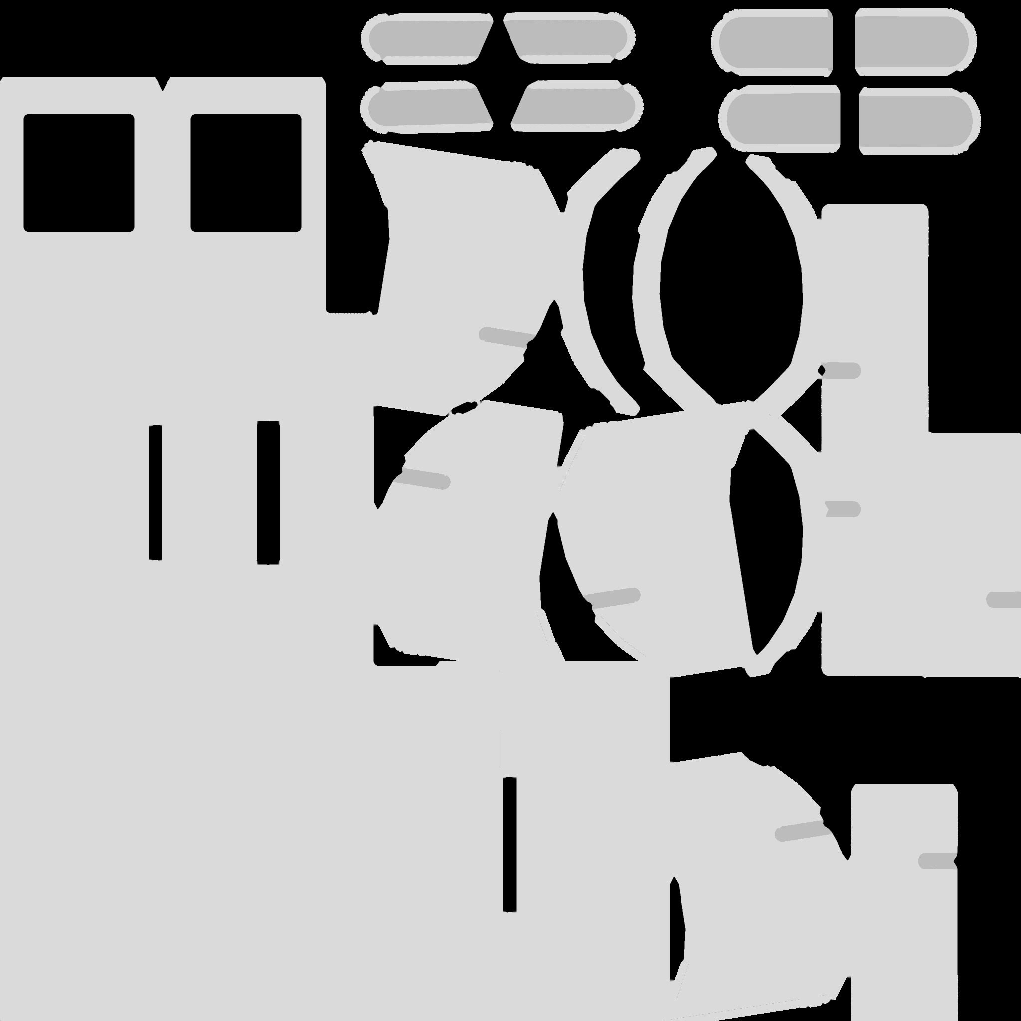 Star Trek Biobed with Scanner Low-poly 3D model_19