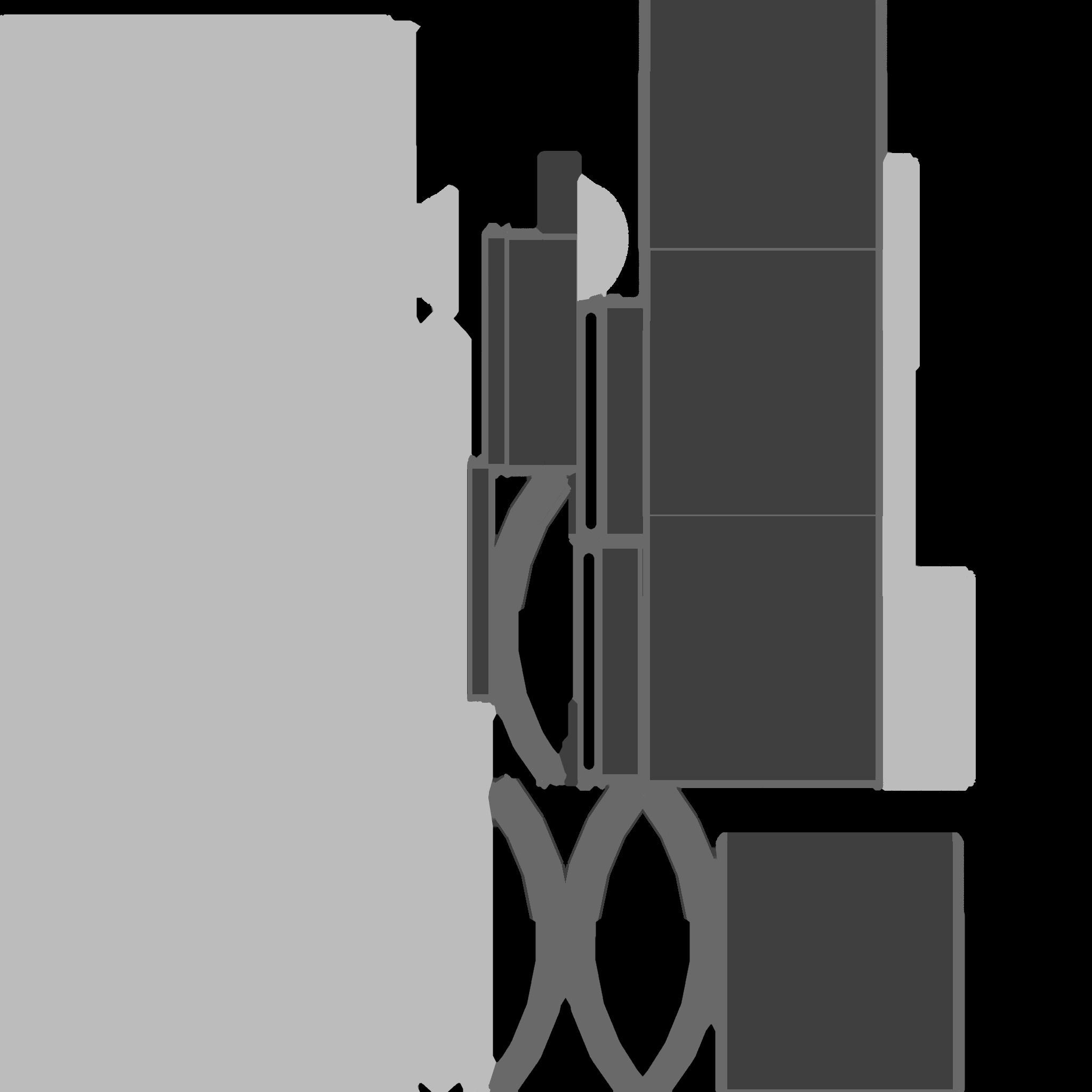 Star Trek Biobed with Scanner Low-poly 3D model_4