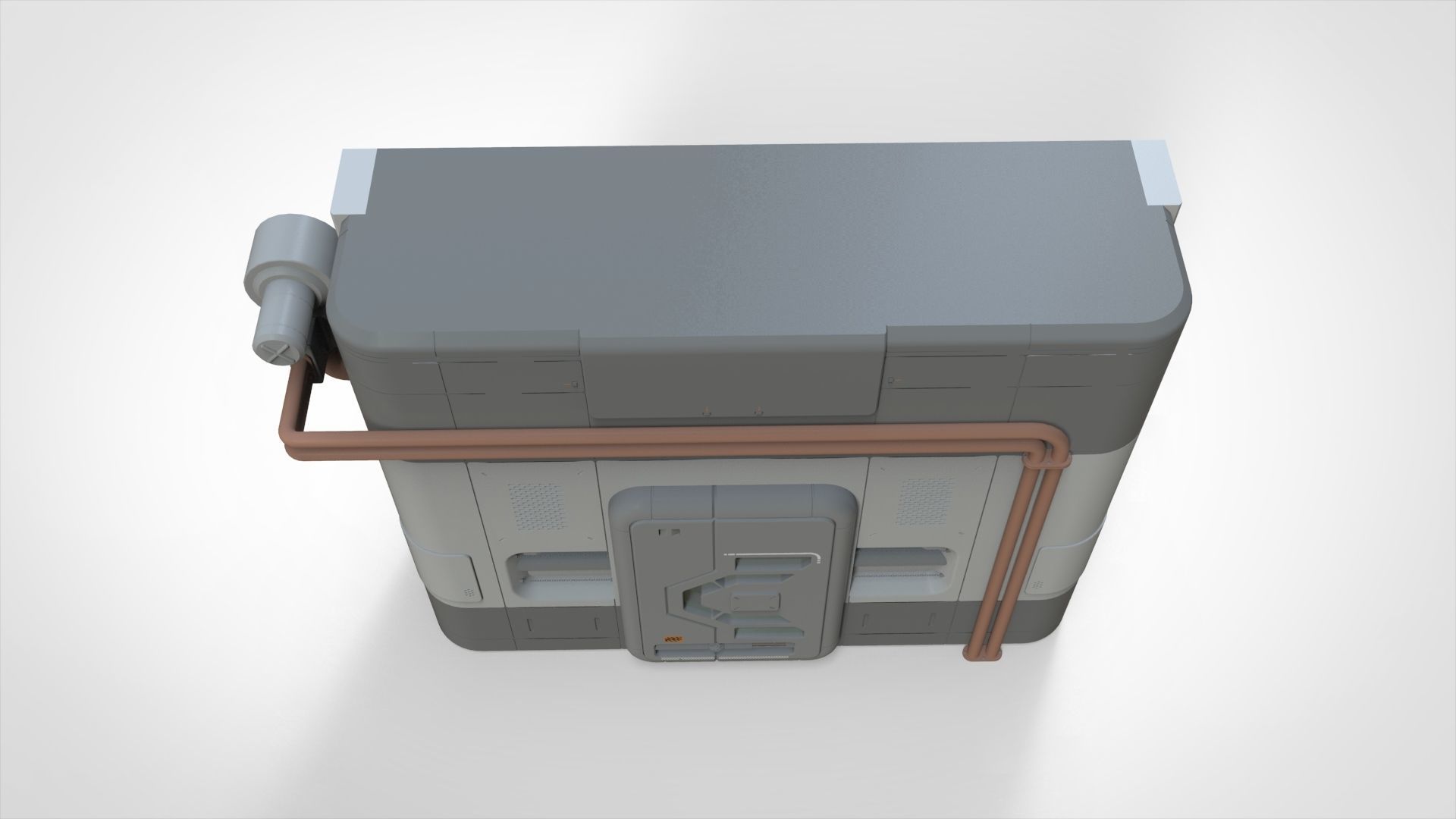 sci fi door 5 3D model_5