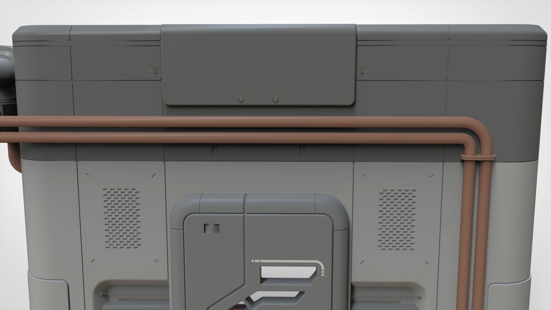 sci fi door 5 3D model_8