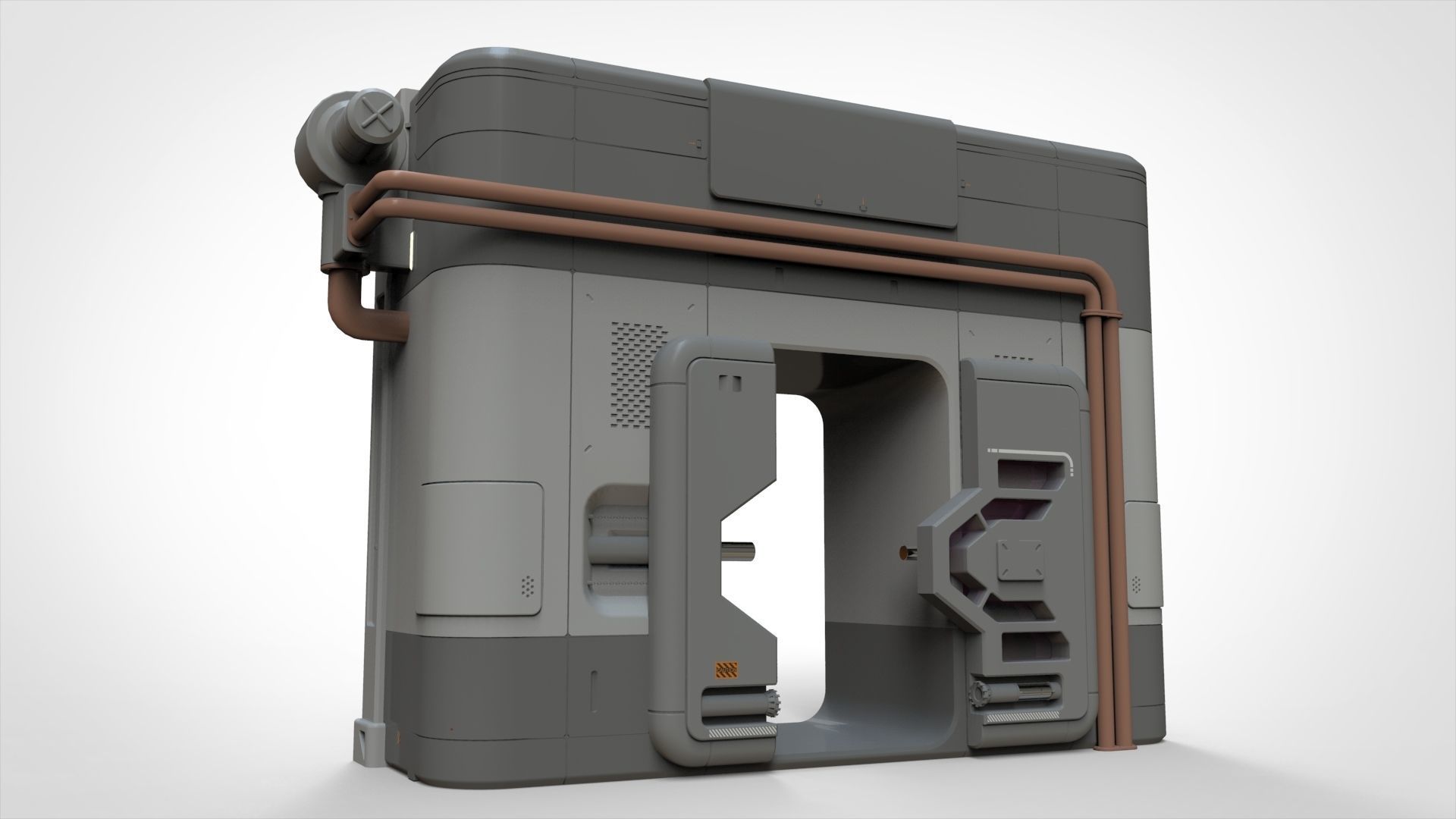 sci fi door 5 3D model_12