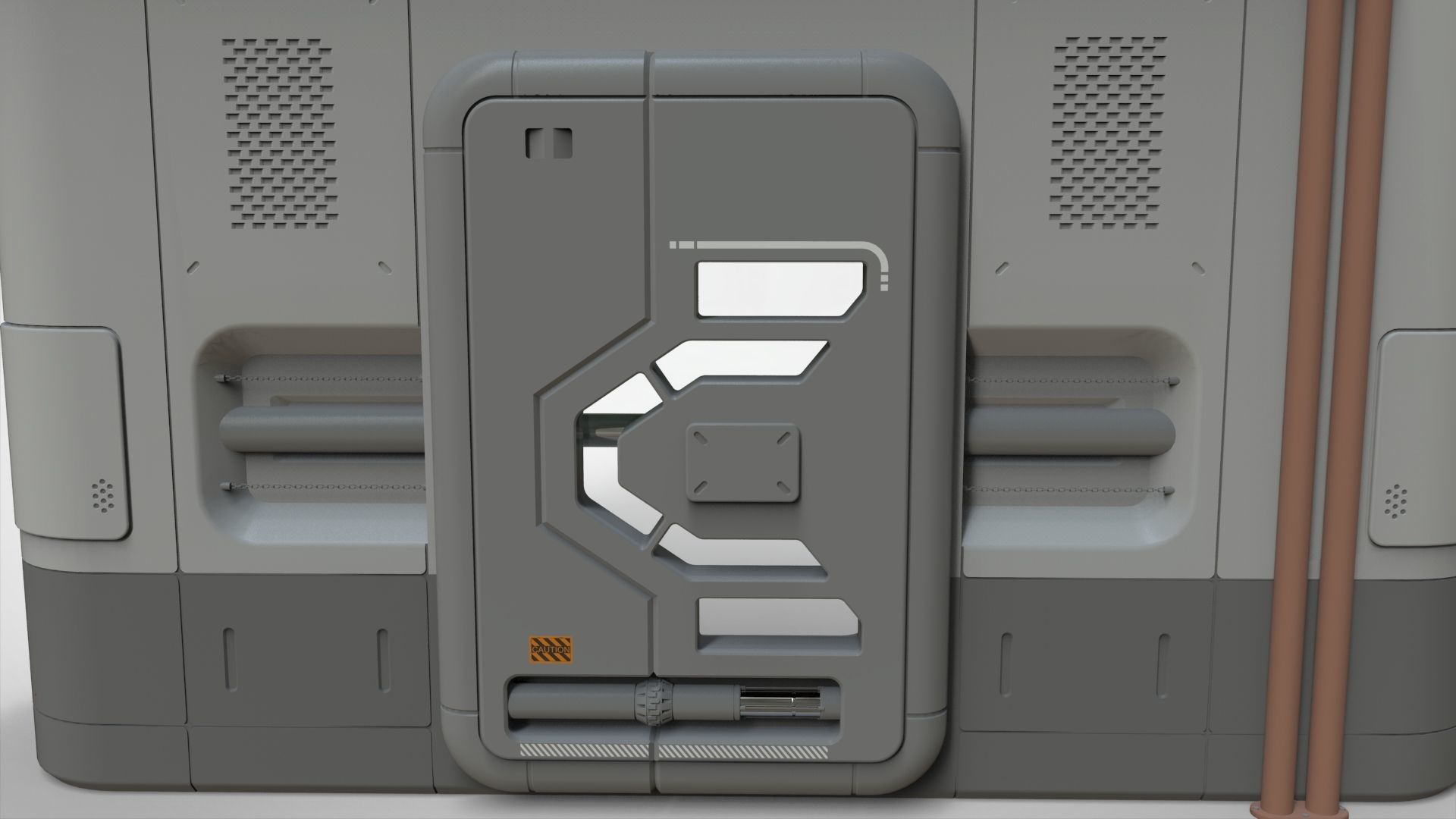 sci fi door 5 3D model_9