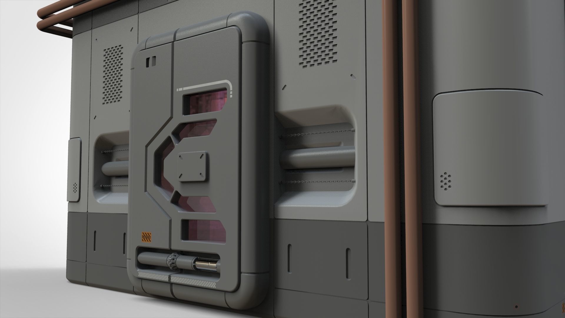 sci fi door 5 3D model_10