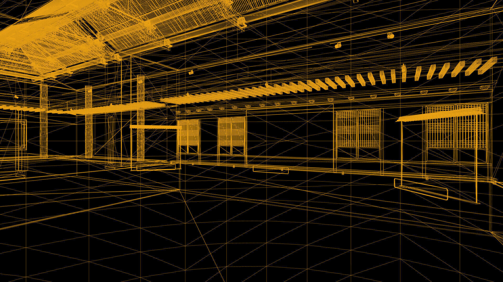 Courtyard Hanok Gallery 3D model_39