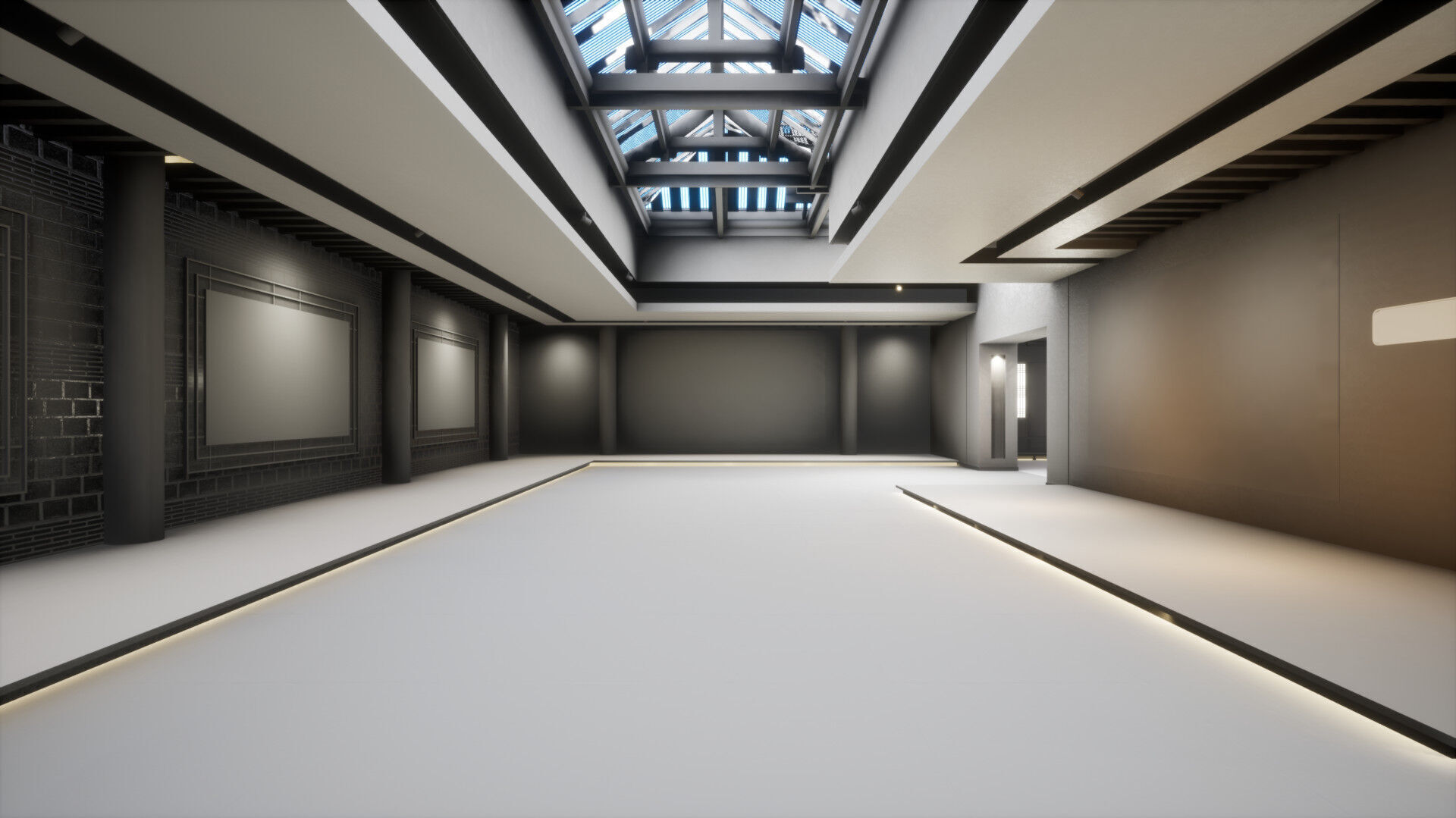 Courtyard Hanok Gallery 3D model_30