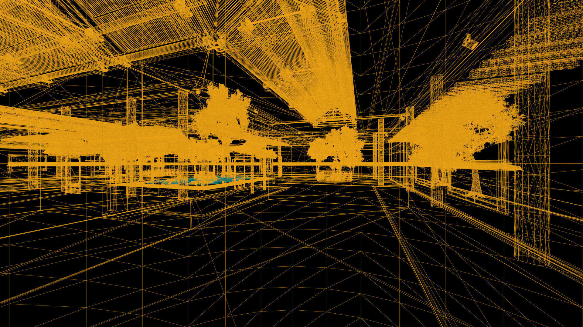 Courtyard Hanok Gallery 3D model_48