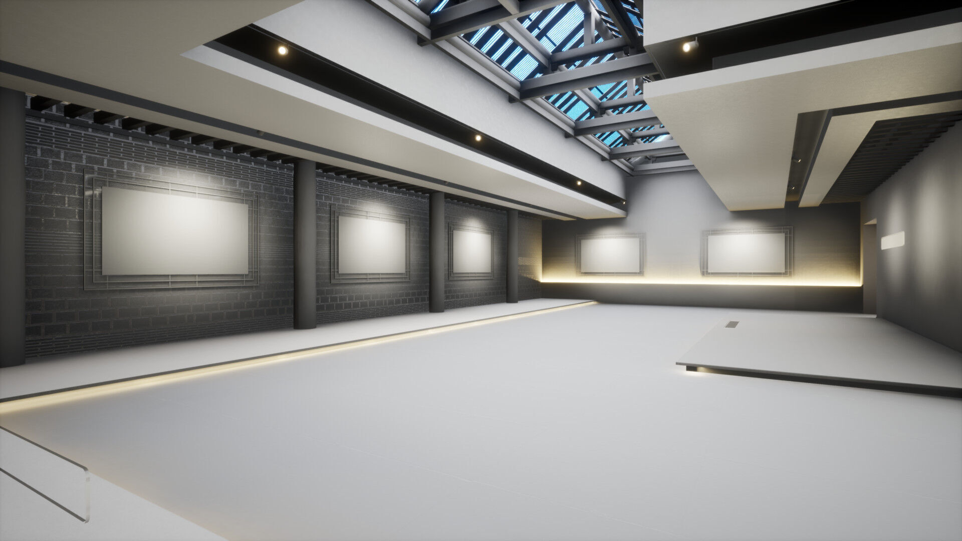 Courtyard Hanok Gallery 3D model_29