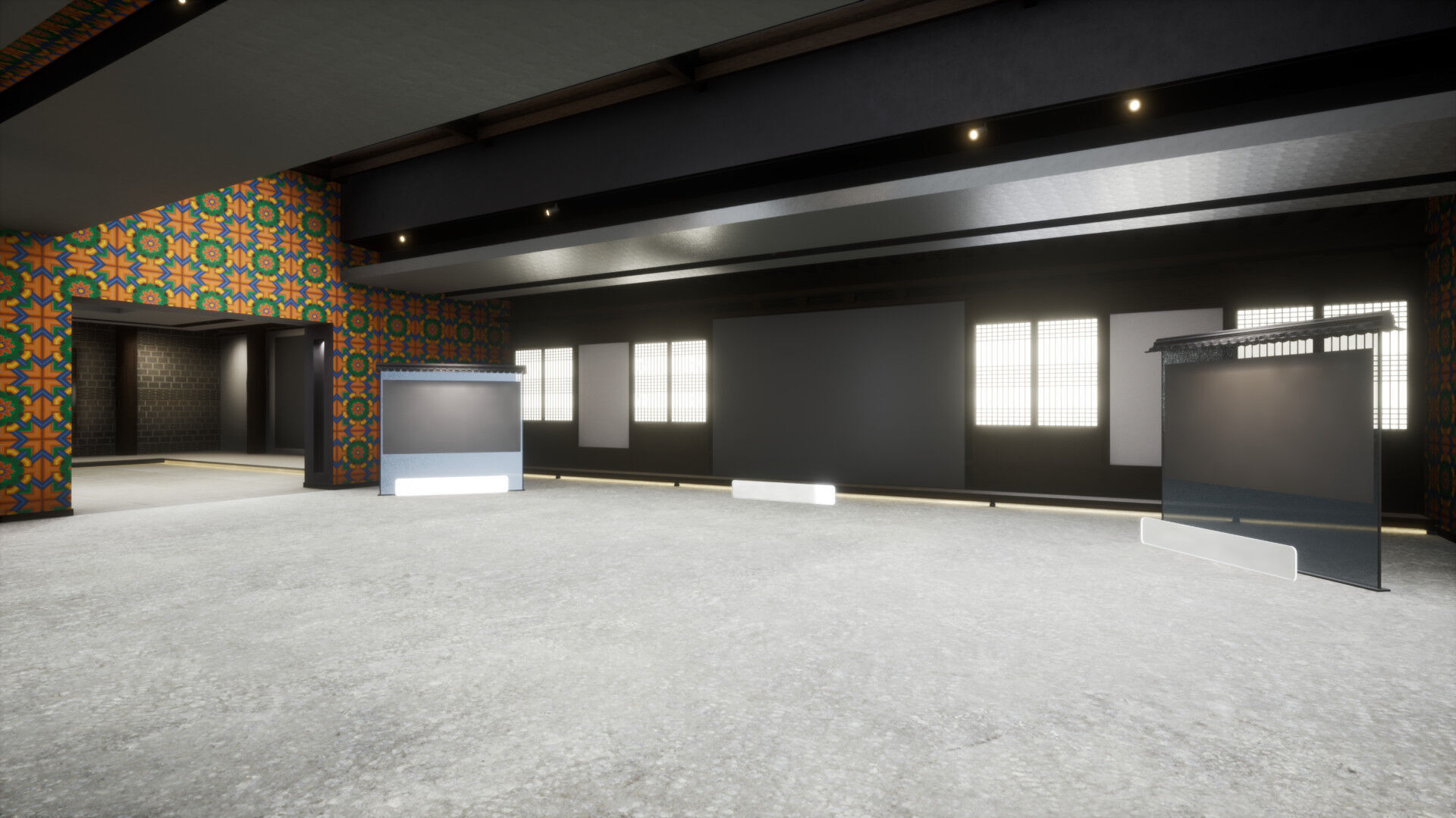 Courtyard Hanok Gallery 3D model_7