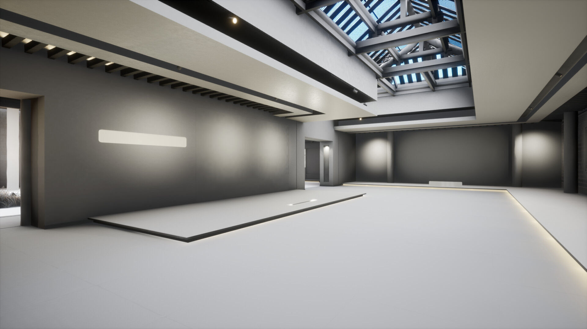 Courtyard Hanok Gallery 3D model_27