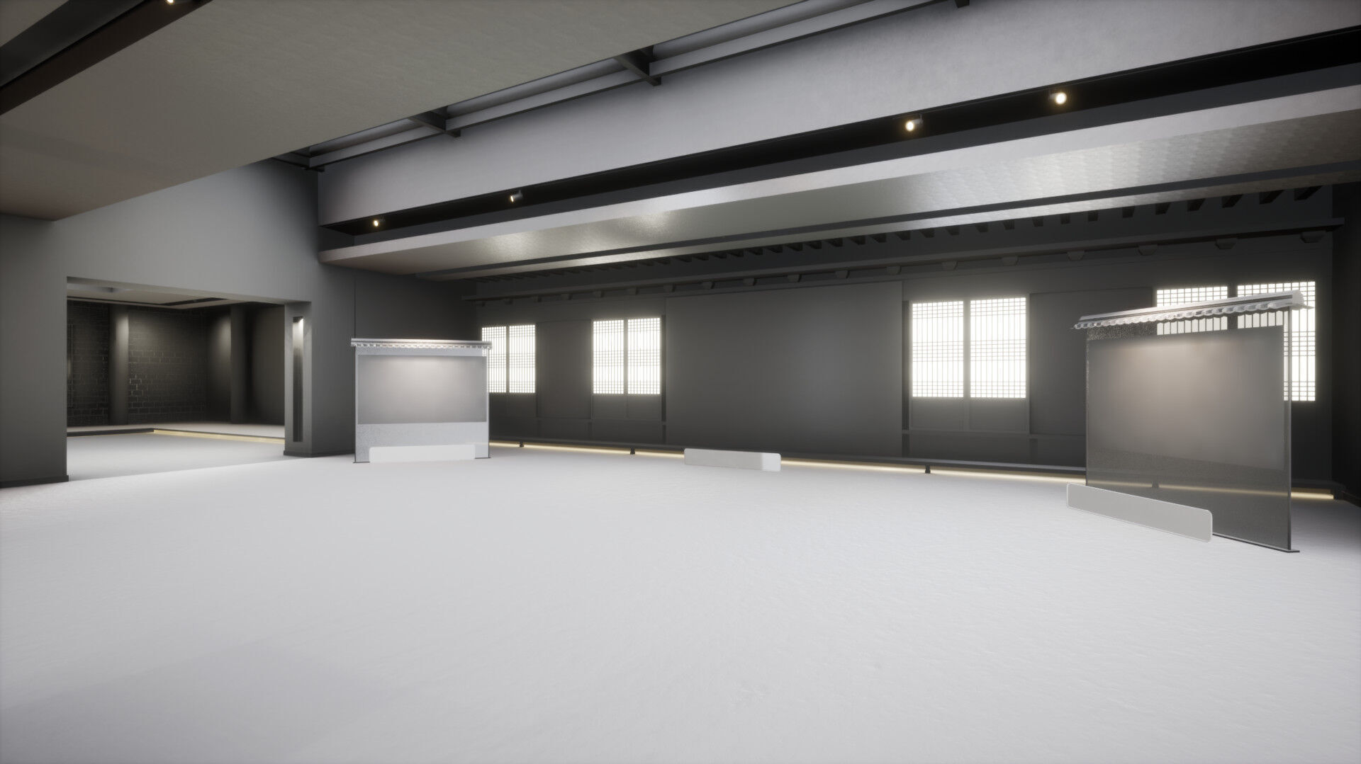 Courtyard Hanok Gallery 3D model_23