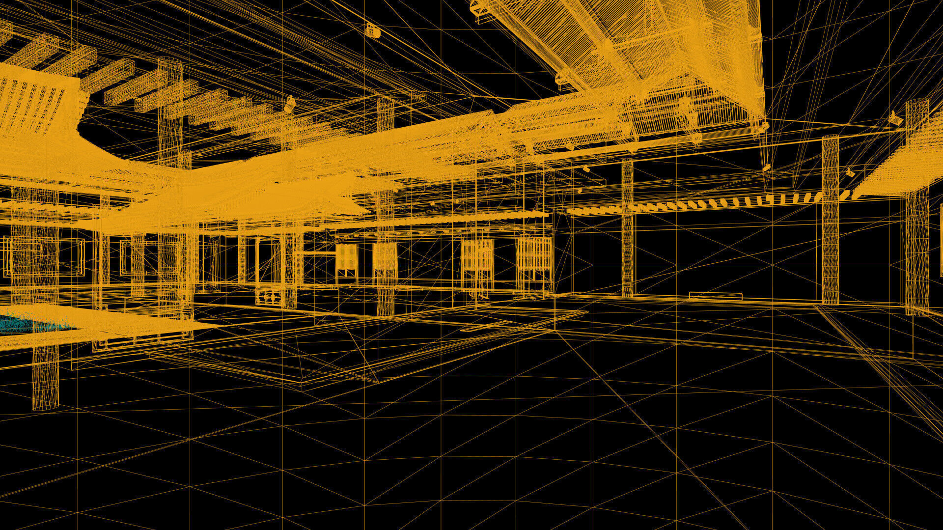 Courtyard Hanok Gallery 3D model_43