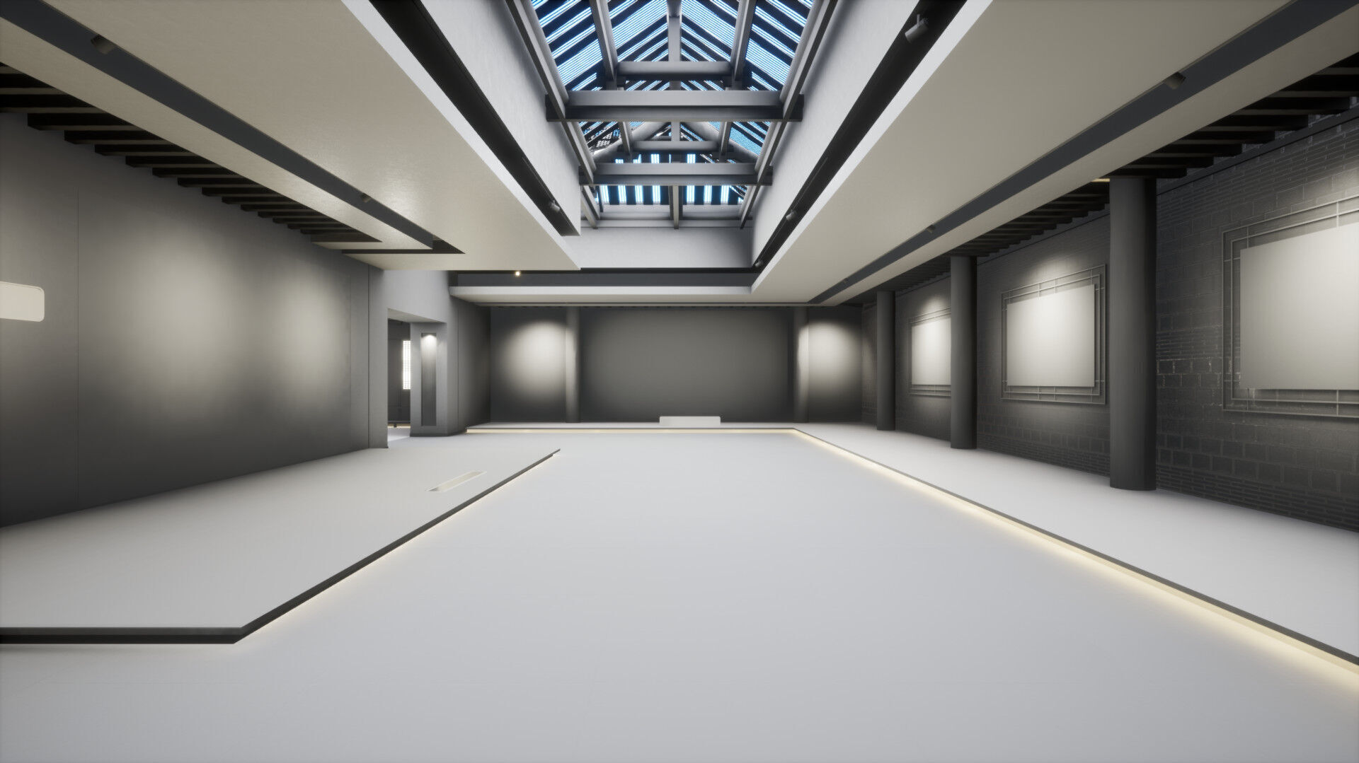 Courtyard Hanok Gallery 3D model_26