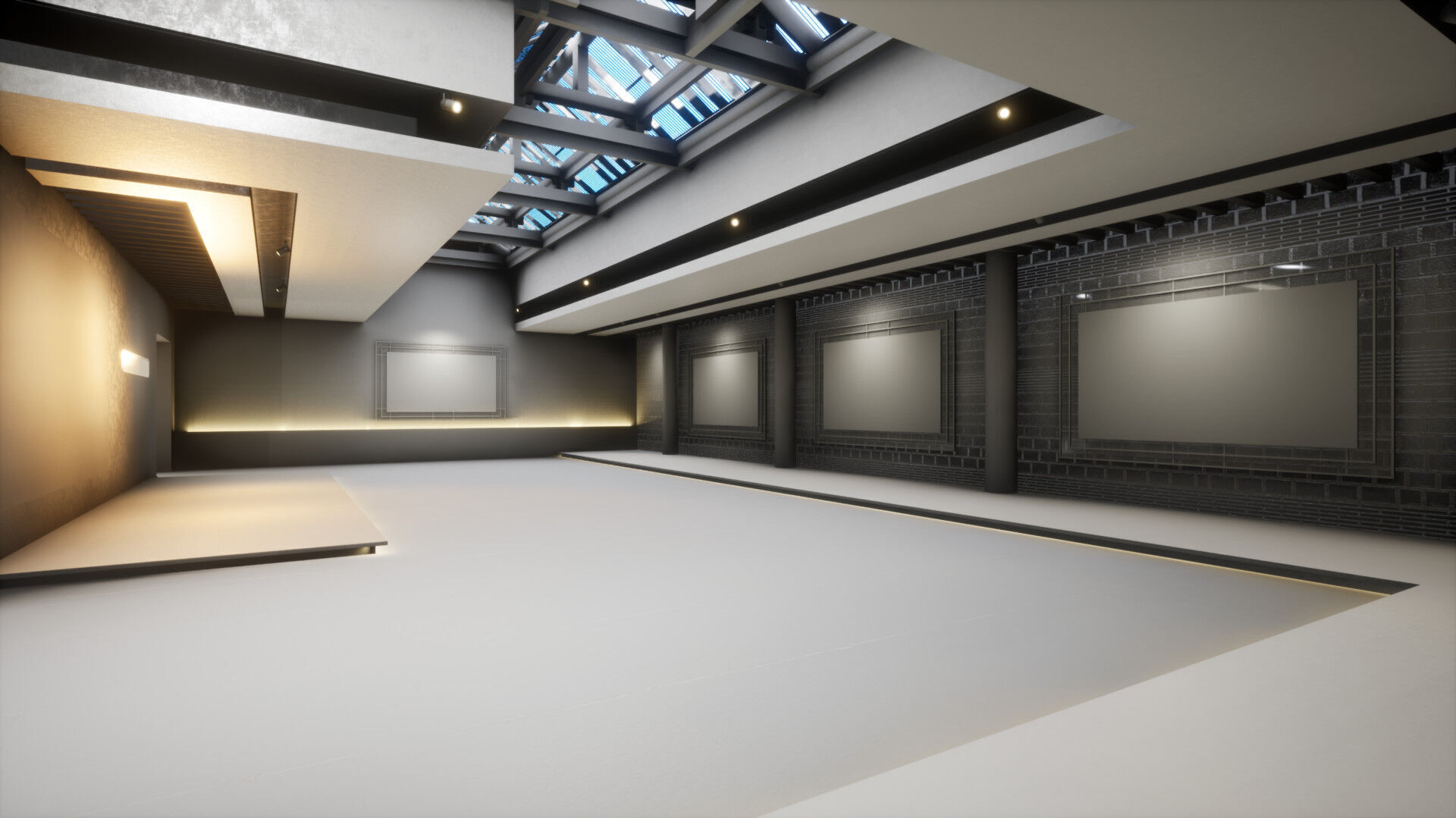 Courtyard Hanok Gallery 3D model_31